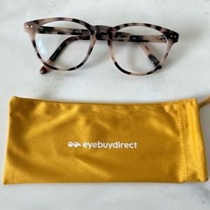 Eyebuydirect Notting Hill Ivory Tortoise Perscription Eyeglasses